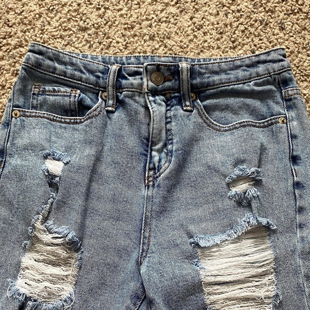 Wild Fable Ripped High Rise Jean Shorts - Picture 4 of 11